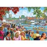 Puzzle 1000 piese Gibsons - Rowing at the Regatta (Gibsons-G6398)