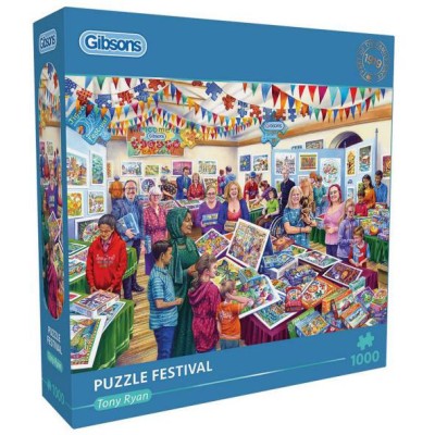 Puzzle 1000 piese Gibsons - Puzzle Festival (Gibsons-G6400) 2
