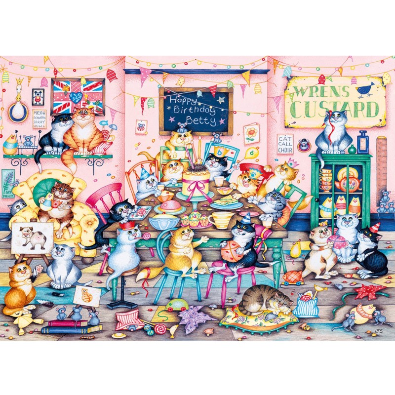 Puzzle 1000 piese Gibsons - Betty's...
