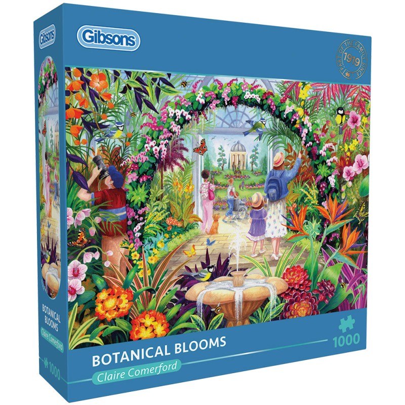 Puzzle 1000 piese Gibsons - Botanical...