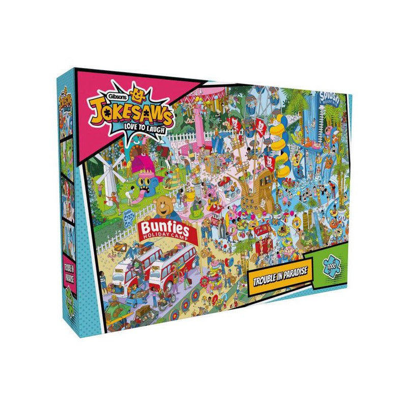 Puzzle 1000 piese Gibsons - Trouble...