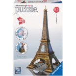Puzzle 3D Ravensburger - Turnul Eiffel, 216 Piese (12556)