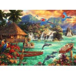 Puzzle 2000 piese Grafika - Chuck Pinson:Island Life (Grafika-F-30756)