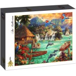 Puzzle 2000 piese Grafika - Chuck Pinson:Island Life (Grafika-F-30756)