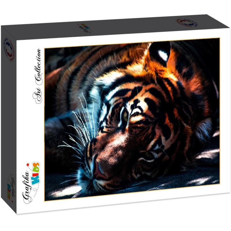 Puzzle 204 piese Grafika Kids - Tiger...