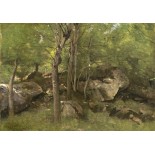Puzzle 300 piese Grafika Kids - Jean-Baptiste Camille Corot:Rocks in the Forest of Fontainebleau, 1860-1865 (Grafika-F-32141)