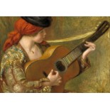 Puzzle 300 piese Grafika Kids - Auguste Renoir:Young Spanish Woman with a Guitar, 1898 (Grafika-F-32146)