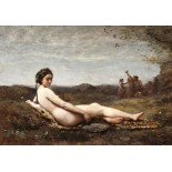 Puzzle 300 piese Grafika Kids - Jean-Baptiste Camille Corot:Repose, 1860 (Grafika-F-32156)