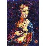Puzzle 300 piese Grafika Kids - Sally Rich:Lady with an Ermine (Grafika-F-32193)