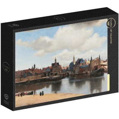 Puzzle 1000 piese Grafika - Johannes Vermeer:View of... 2