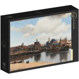 Puzzle 1000 piese Grafika - Johannes Vermeer:View of Delft (Grafika-F-32588)