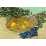 Puzzle 1000 piese Grafika - Vincent Van Gogh:Still Life of Oranges and Lemons with Blue Gloves, 1889 (Grafika-F-32753)