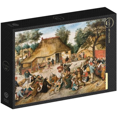 Puzzle 1000 piese Grafika - Pieter Bruegel:Le Repas De... 2
