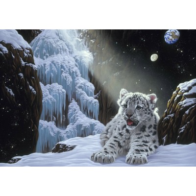 Puzzle 1000 piese Grafika - Schim Schimmel:Ice House...