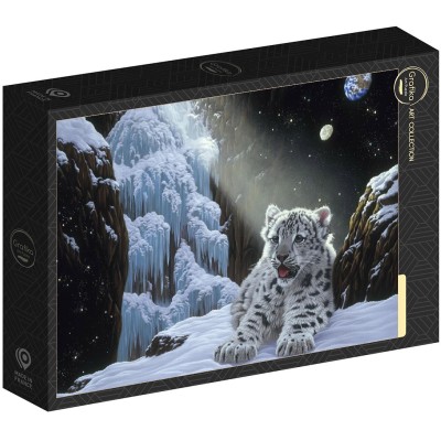 Puzzle 1000 piese Grafika - Schim Schimmel:Ice House... 2