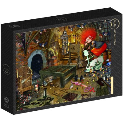 Puzzle 1000 piese Grafika - Francois Ruyer:Sports Hall... 2