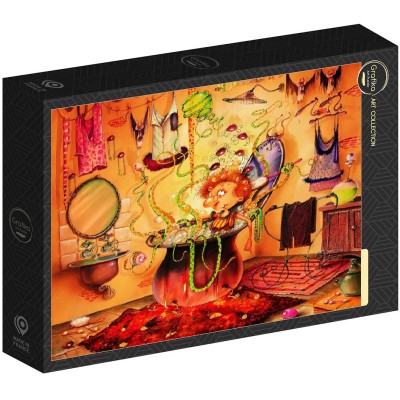 Puzzle 1000 piese Grafika - Francois Ruyer:The Witch... 2