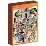 Puzzle 300 piese Grafika - Le Monde de Lucrece - La Fete de Fin d'Annee (Grafika-F-33630)