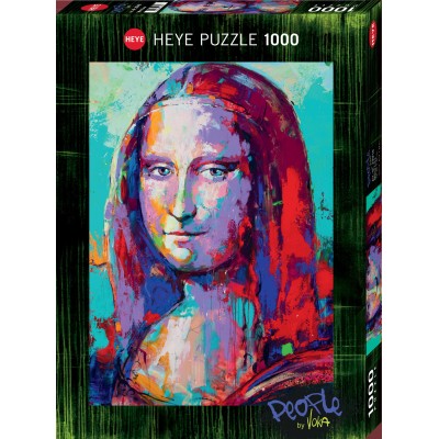 Puzzle 1000 piese Heye - Voka:Mona Lisa (Heye-29948) 2