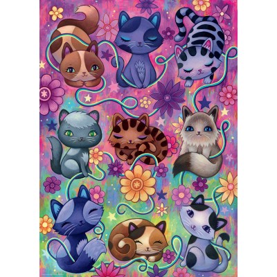 Puzzle 1000 piese Heye - Jeremiah Ketner:Kitty Cats...