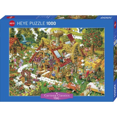 Puzzle 1000 piese Heye - Ryba Michael:Funny Farm... 2