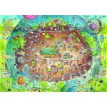 Puzzle 1000 piese Heye - Marino Degano:Cosmic Habitat (Heye-30013)