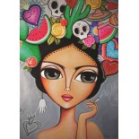 Puzzle 1000 piese Magnolia - Romi Lerda: Frida (Magnolia-1701)