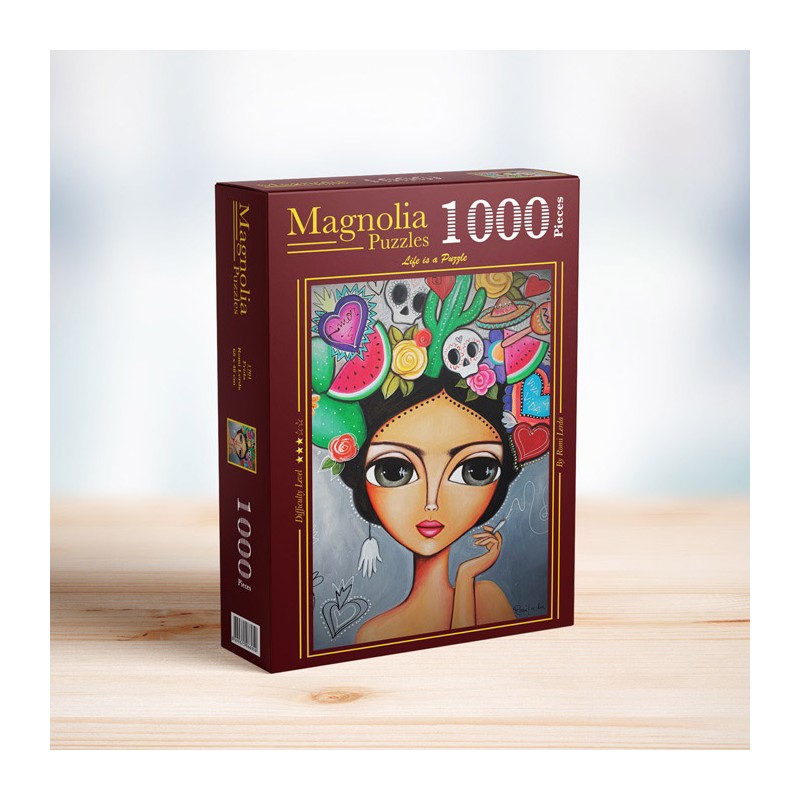 Puzzle 1000 piese Magnolia - Romi...