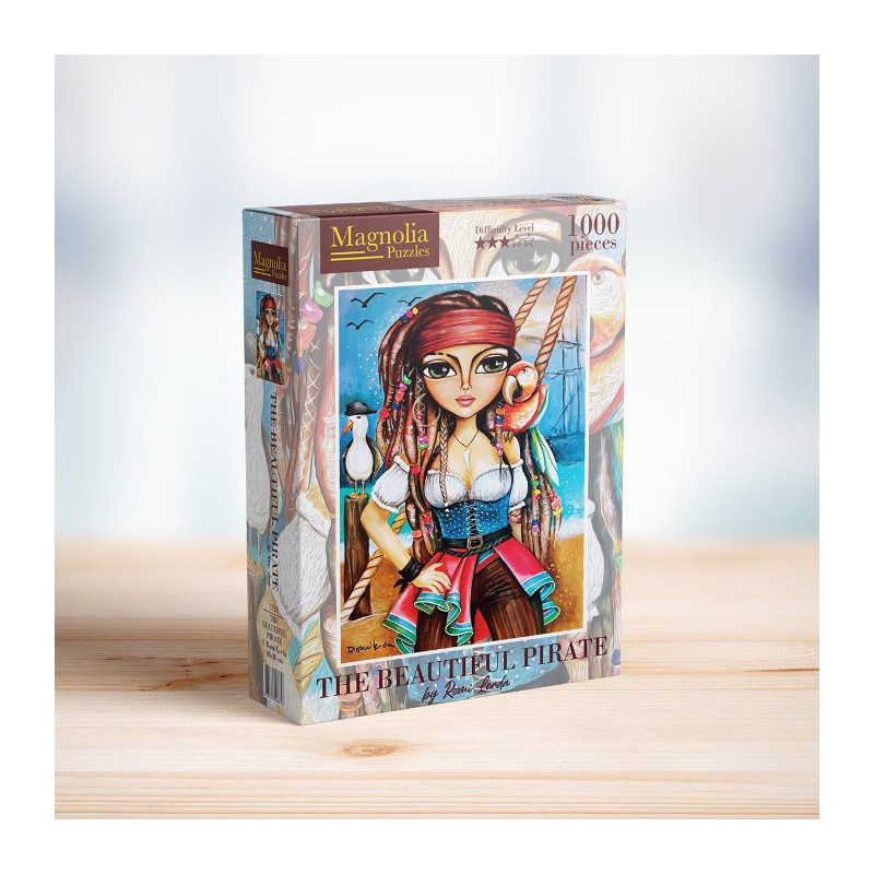 Puzzle 1000 piese Magnolia - Romi...