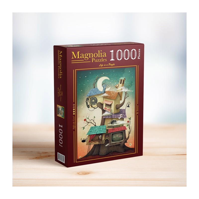 Puzzle 1000 piese Magnolia - House on...