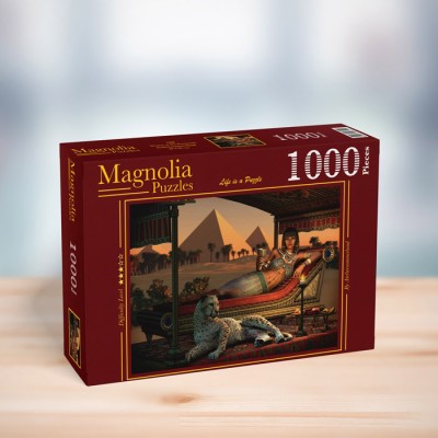 Puzzle 1000 piese Magnolia - Dinner at the Pyramids... 2