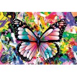 Puzzle 1000 piese Magnolia - Colorful Butterfly (Magnolia-2336)