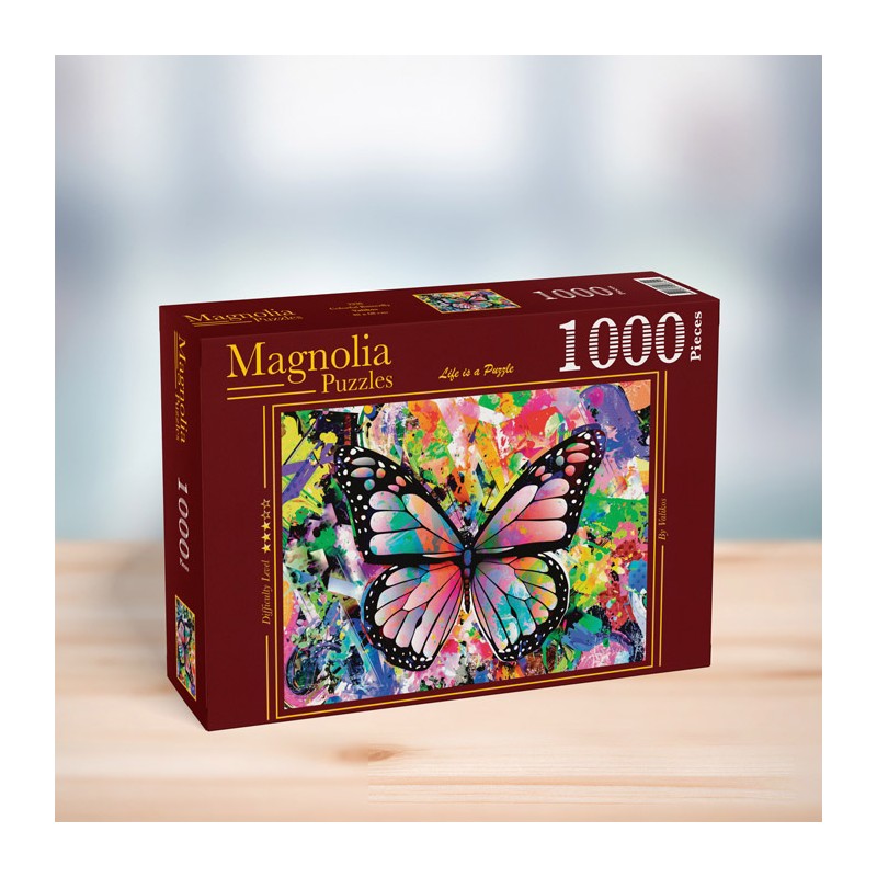 Puzzle 1000 piese Magnolia - Colorful...