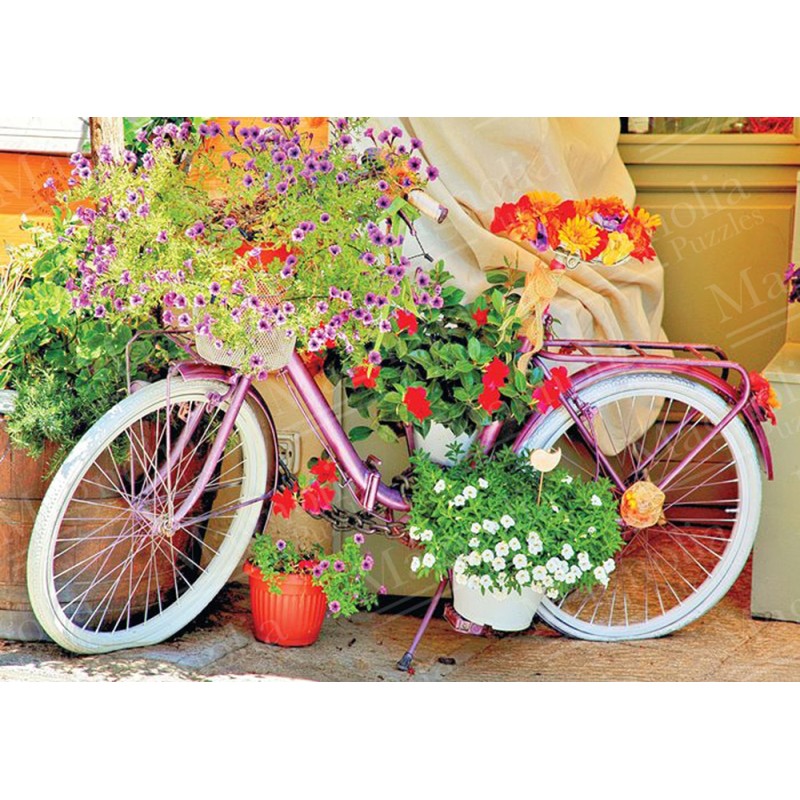 Puzzle 1000 piese Magnolia - Bicycle...