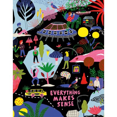 Puzzle 500 piese Pieces & Peace - Dans les...