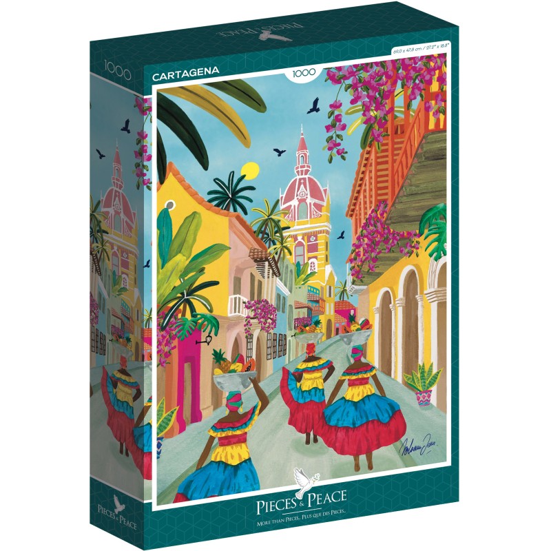 Puzzle 1000 piese Pieces & Peace -...