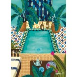 Puzzle 1000 piese Pieces & Peace - Nolwenn Studio:Blue Riad (Pieces-Peace-F-00008)
