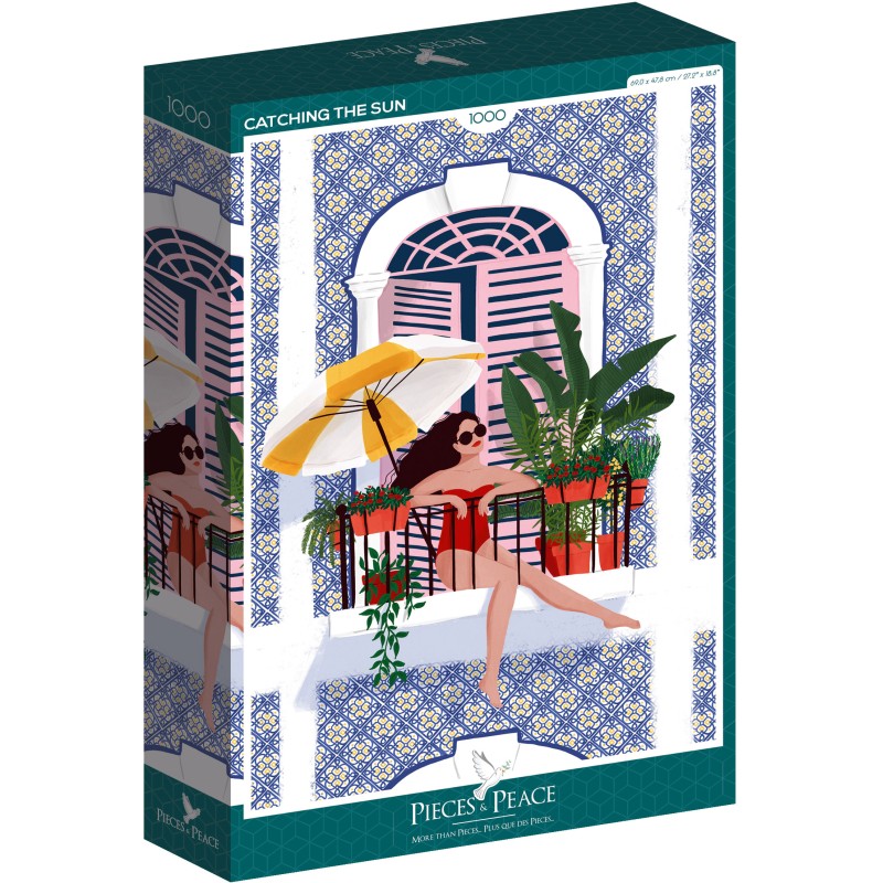 Puzzle 1000 piese Pieces & Peace -...