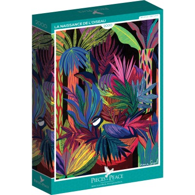 Puzzle 2000 piese Pieces & Peace - Sigal Orane:The Birth... 2