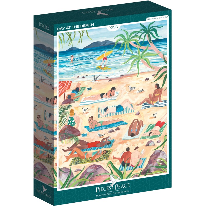 Puzzle 1000 piese Pieces & Peace -...
