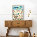 Puzzle 1000 piese Pieces & Peace - Sofroniou Miranda:Day at the Beach (Pieces-Peace-F-00020)