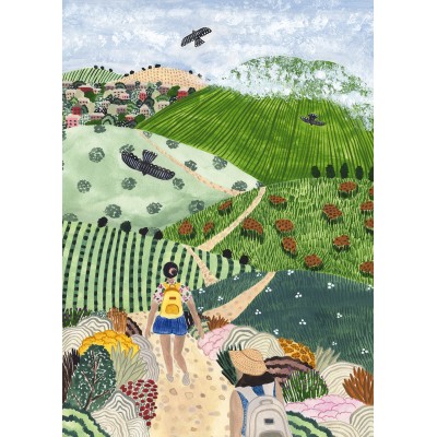 Puzzle 1000 piese Pieces & Peace - Boccaccini Meadows...