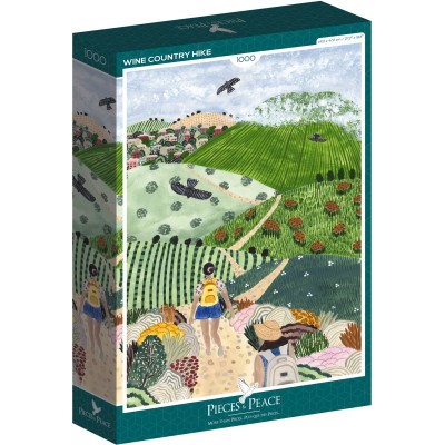 Puzzle 1000 piese Pieces & Peace - Boccaccini Meadows... 2