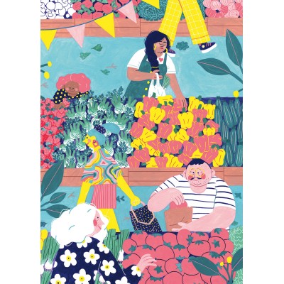 Puzzle 1000 piese Pieces & Peace - Boiseau Marie:At the...