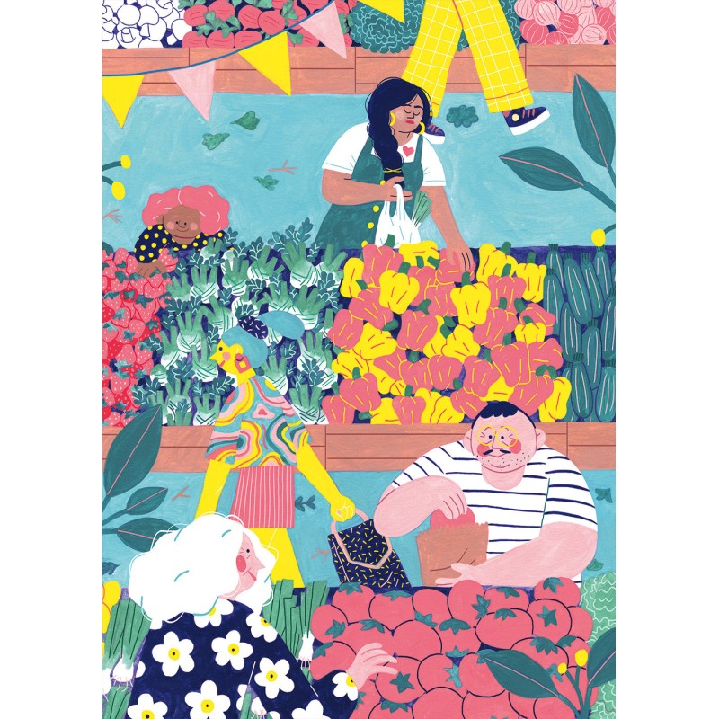 Puzzle 1000 piese Pieces & Peace -...