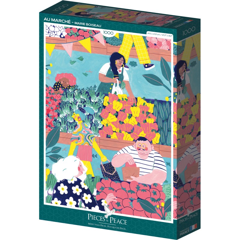 Puzzle 1000 piese Pieces & Peace -...