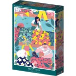 Puzzle 1000 piese Pieces & Peace - Boiseau Marie:At the Market (Pieces-Peace-F-00086)