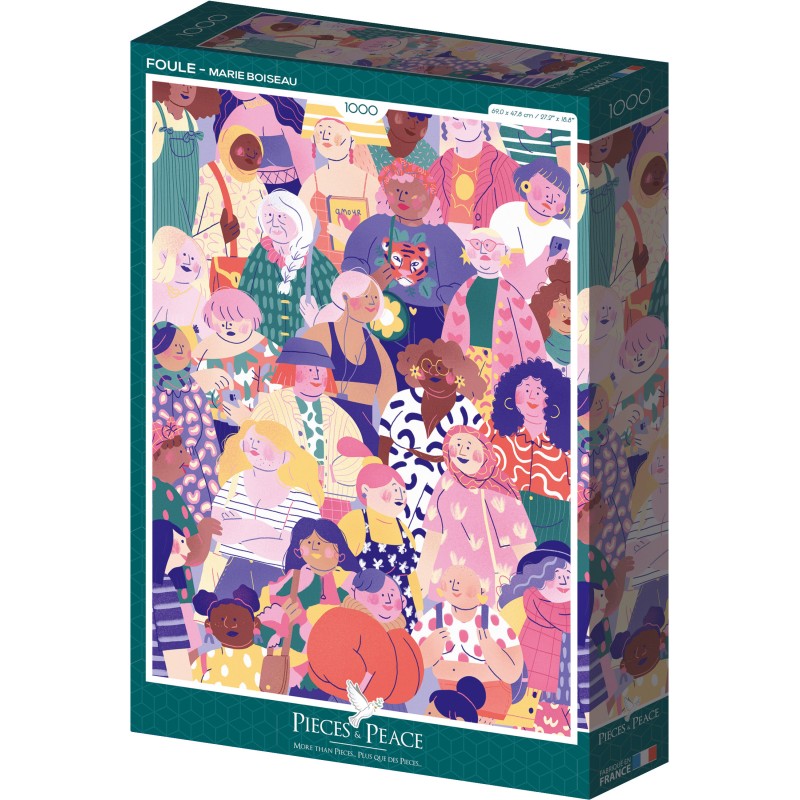 Puzzle 1000 piese Pieces & Peace -...