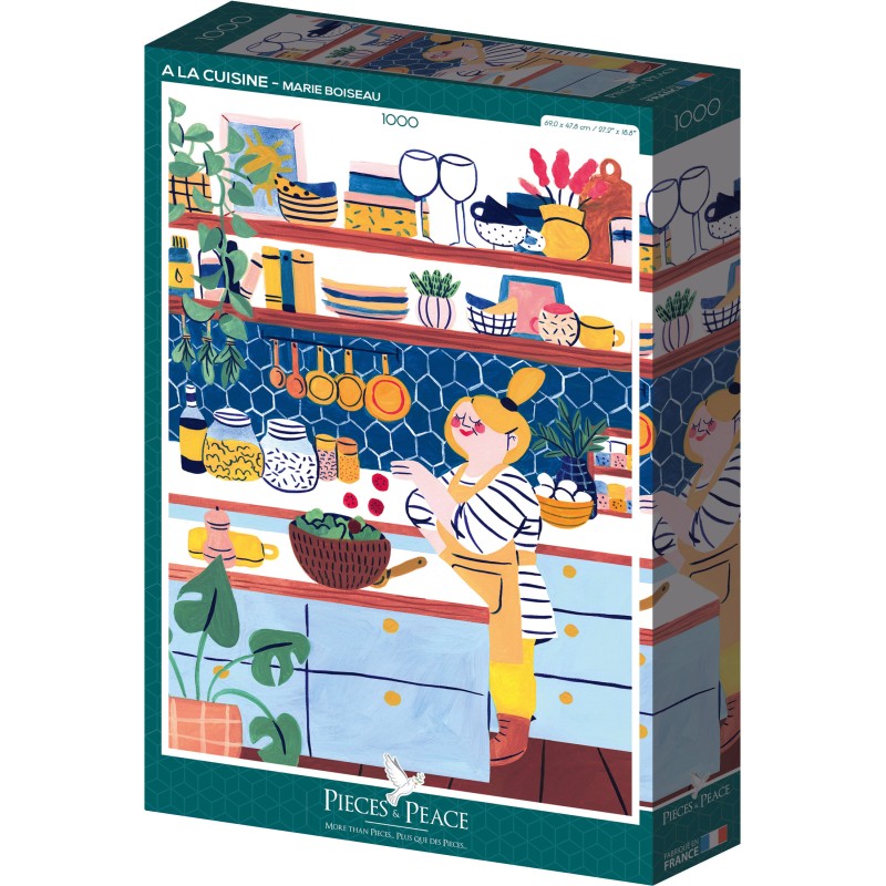 Puzzle 1000 piese Pieces & Peace -...