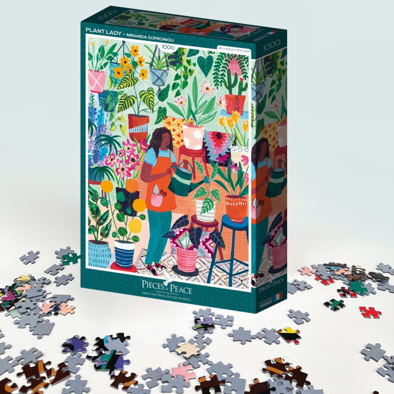 Puzzle 1000 piese Pieces & Peace -...